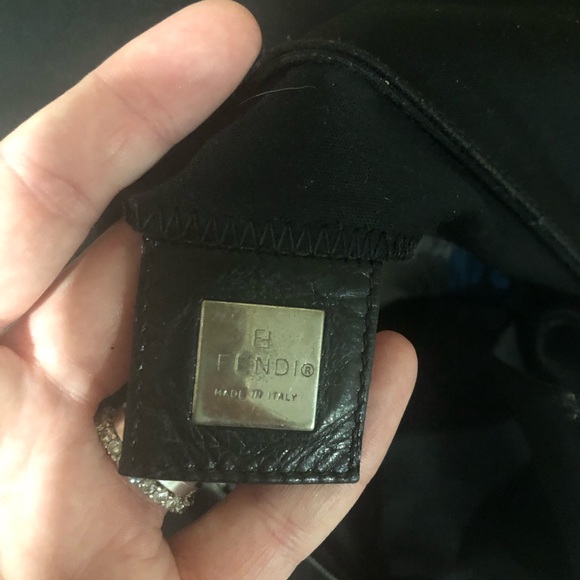 💕SOLD 💕Custom*** Fendi Shoulder Bag w/ fringe - Picture 6 of 7